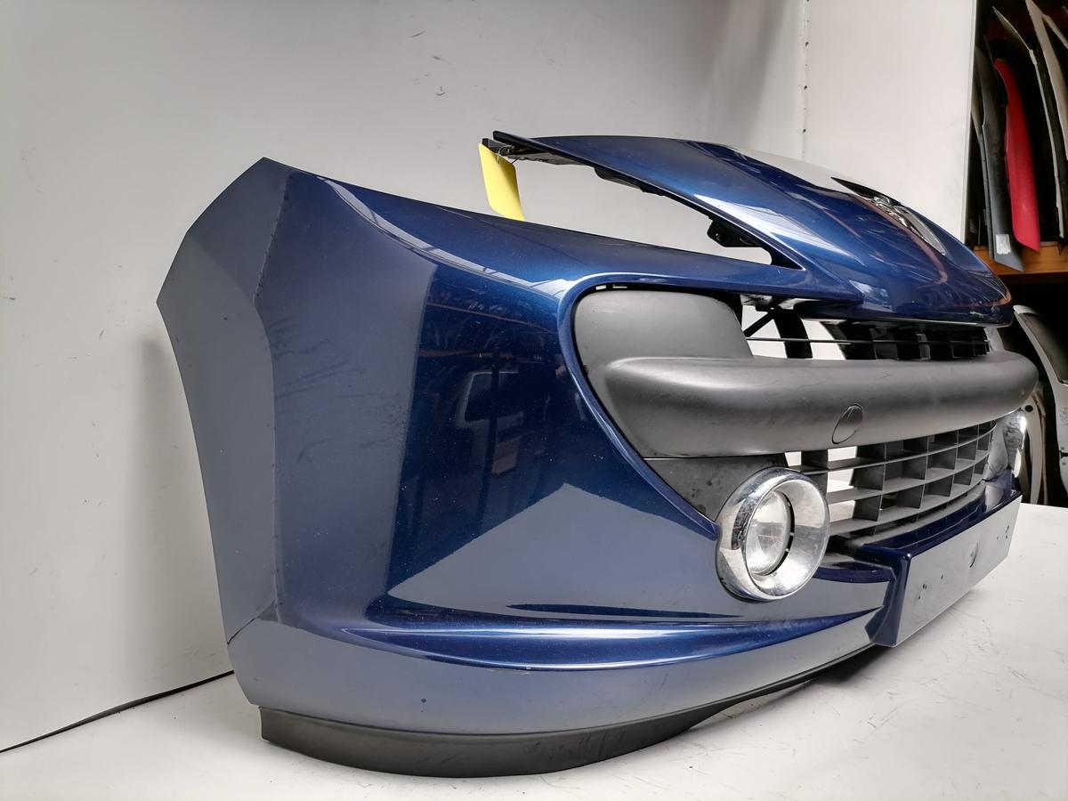 Peugeot 207SW RC original Sto&szlig;stange Stossf&auml;nger vorn KPL Montebello blau Bj.2009
